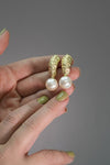 Baroque Pearl Drop Earrings - EarringsMAZONKIKI