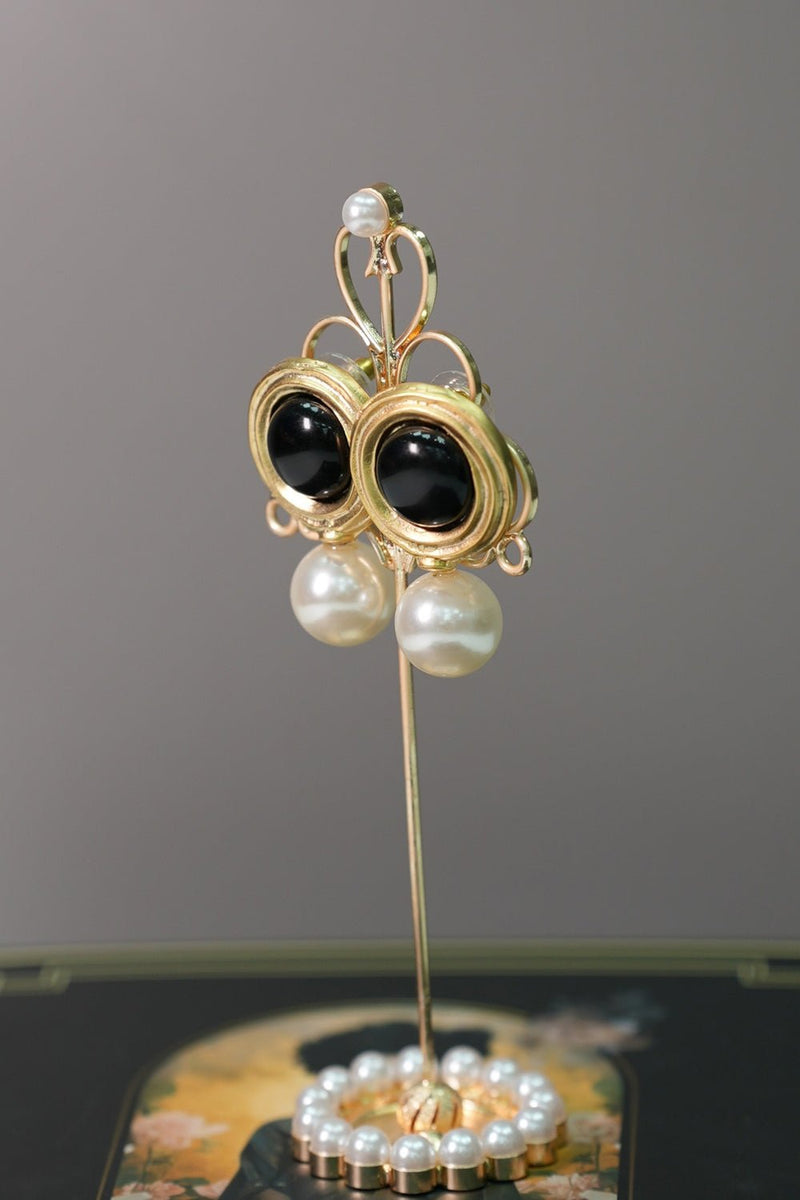 Elegant Pearl Drop Earrings - EarringsMAZONKIKI