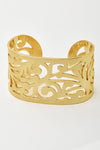 Golden Lace Cuff Bracelet - BraceletMAZONKIKI