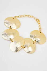 Golden Luna Coin Bracelet - BraceletMAZONKIKI