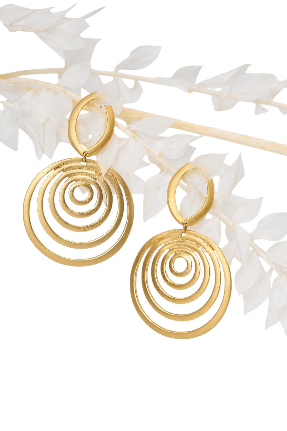 Intertwined Circle Earrings - EarringsMAZONKIKI