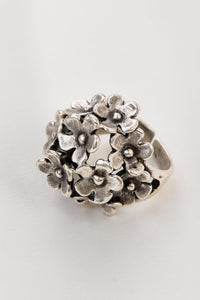 Silver Bloom Ring - ringsMAZONKIKI