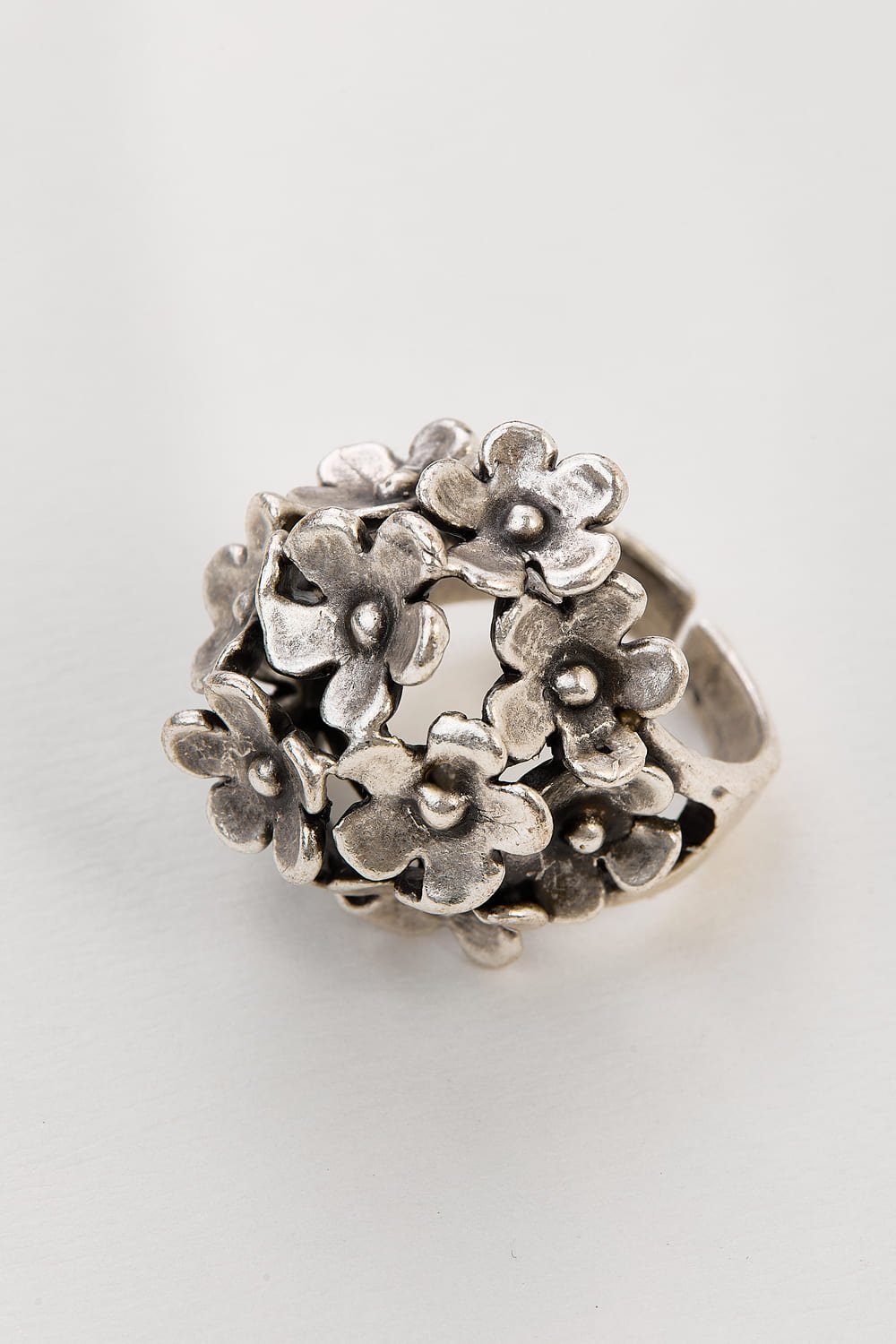 Silver Bloom Ring - ringsMAZONKIKI